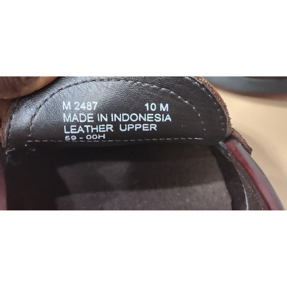 Rockport Men's Leather 2418 Loafers Size 10 Medium Brown Leather - Picture 14 of 16